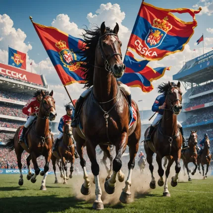 Почему футболистов ЦСКА называют конями: история прозвища и противостояние с «Спартаком»